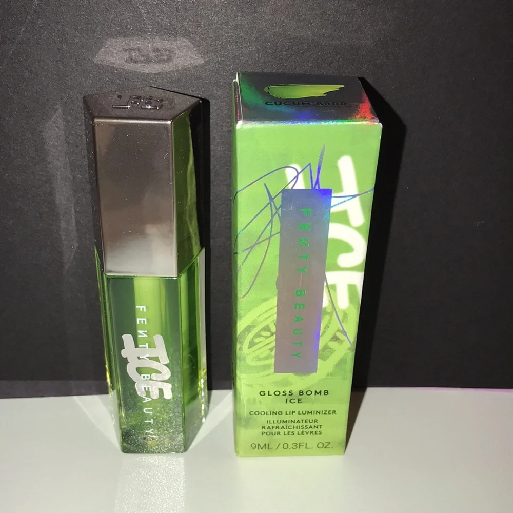 Fenty Beauty Gloss Bomb Ice Cucum' brrr Limited Edition NEW